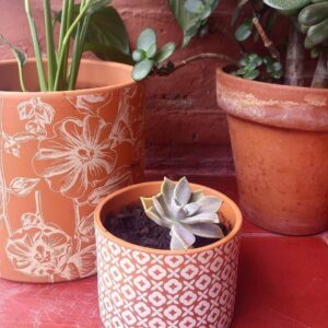 Maceta Nature Blanca