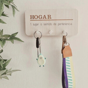 Portallaves de Madera Hogar