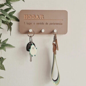 Portallaves de Madera Home